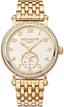 Patek Philippe Complications Ladies Moon Phase Yellow Gold