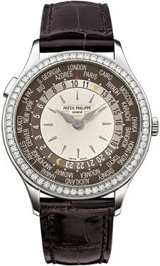 Patek Philippe,Patek Philippe - Complications Ladies World Time - White Gold - Watch Brands Direct