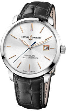 Ulysse Nardin - Classico Automatic - Stainless Steel - Leather