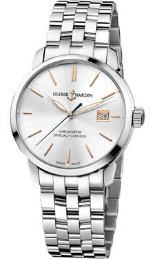Ulysse Nardin,Ulysse Nardin - Classico Automatic - Stainless Steel - Bracelet - Watch Brands Direct