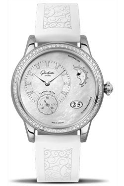 Glashutte Original,Glashutte Original - Ladies Collection - PanoMatic Luna - Watch Brands Direct