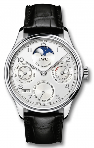 IWC,IWC - Portuguese Perpetual Calendar - Platinum - Watch Brands Direct