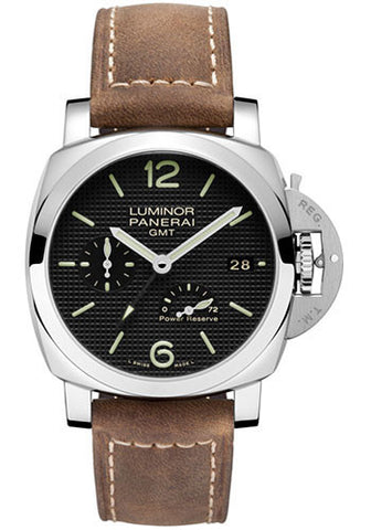 Panerai - Luminor 1950 3 Days GMT Power Reserve Automatic Acciaio - 42mm - Watch Brands Direct
