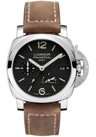 Panerai - Luminor 1950 3 Days GMT Power Reserve Automatic Acciaio - 42mm - Watch Brands Direct
