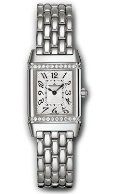 Jaeger-LeCoultre,Jaeger-LeCoultre - Reverso Joaillerie - Lady - Stainless Steel - Watch Brands Direct