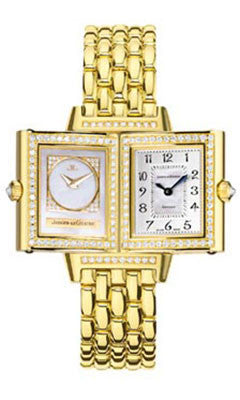 Jaeger-LeCoultre,Jaeger-LeCoultre - Reverso Joaillerie - Duetto - Yellow Gold - Watch Brands Direct