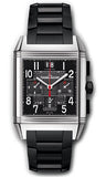 Jaeger-LeCoultre,Jaeger-LeCoultre - Reverso Squadra - Chronograph GMT - Black - Watch Brands Direct