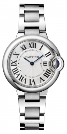 Cartier Ballon Bleu 33mm Stainless Steel Watch Brands Direct Luxury Watches at the Largest Discounts