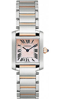 Cartier - Tank Anglaise - Stainless Steel and Pink Gold – Watch Brands  Direct - Luxury Watches at the Largest Discounts