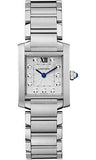 Cartier,Cartier - Tank Francaise Small - Stainless Steel - Watch Brands Direct