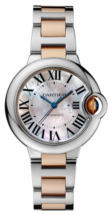 Cartier ballon bleu gold and steel 2025