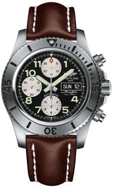 Breitling Superocean Chronograph Steelfish Leather Strap – Watch
