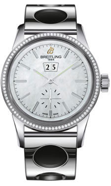 Breitling,Breitling - Transocean 38 Diamond Bezel - Air Racer Bracelet - Watch Brands Direct