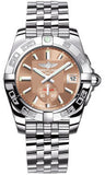 Breitling,Breitling - Galactic 36 Automantic Stainless Steel - Polished Bezel - Pilot Bracelet - Watch Brands Direct