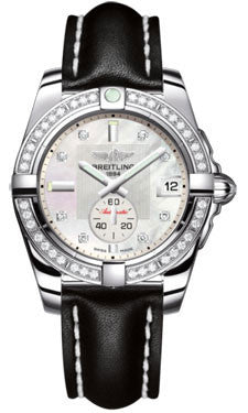 Breitling galactic 36 sales automatic diamond ladies watch