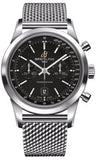 Breitling,Breitling - Transocean Chronograph 38 Stainless Steel - Ocean Classic Bracelet - Watch Brands Direct
