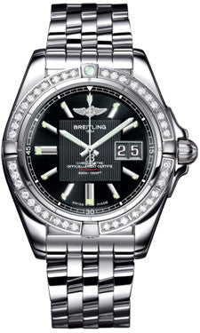 Breitling - Galactic 41 Stainless Steel - Diamond Bezel - Pilot