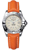 Breitling,Breitling - Galactic 32 Stainless Steel - Sahara Strap - Watch Brands Direct