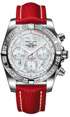 Breitling - Chronomat 41 Steel Diamond Bezel - Sahara