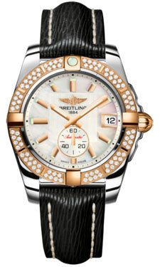 Breitling - Galactic 36 Automantic Steel-Rose Gold - Diamond Bezel