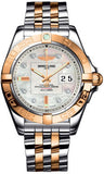 Breitling,Breitling - Galactic 41 Steel-Rose Gold - Pilot Bracelet - Watch Brands Direct
