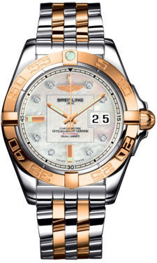 ブライトリング ギャラクティック41 Breitling - Galactic 41 Steel-Rose Gold - Pilot Bracelet – Watch
