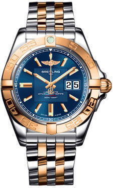 ブライトリング ギャラクティック41 Breitling - Galactic 41 Steel-Rose Gold - Pilot Bracelet – Watch