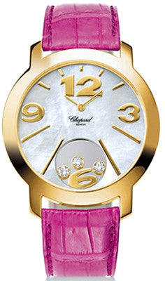 Chopard - Happy Diamonds XL - Yellow Gold - Watch Brands Direct
