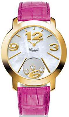 Chopard - Happy Diamonds XL - Yellow Gold - Watch Brands Direct