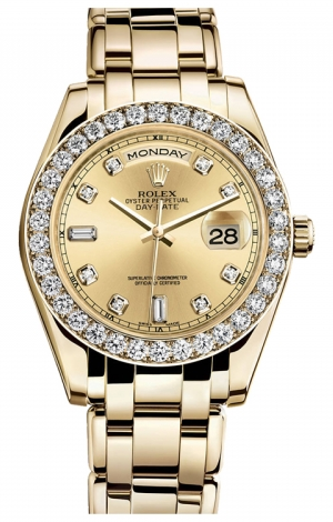 Rolex Day-Date Special Edition Yellow Gold Masterpiece – Watch