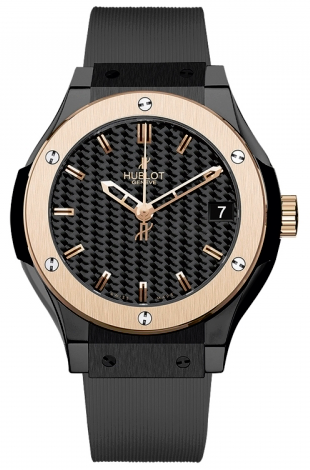Hublot,Hublot - Classic Fusion 33mm Ceramic And King Gold - Watch Brands Direct
