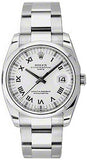 Rolex,Rolex - Date 34mm Domed Bezel - Oyster Bracelet - Watch Brands Direct