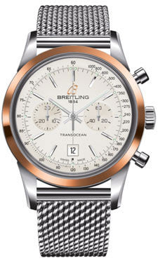 Breitling - Transocean Chronograph 38 Steel And Gold - Ocean