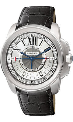 Cartier,Cartier - Calibre de Cartier Chronograph White Gold - Watch Brands Direct