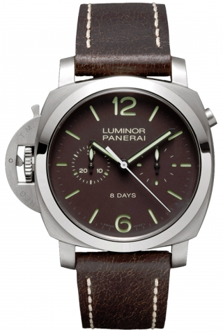 Panerai,Panerai - Luminor 1950 Chrono Monopulsante Left-Handed 8 Days - Watch Brands Direct