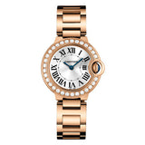 Cartier,Cartier - Ballon Bleu 28mm - Pink Gold - Watch Brands Direct