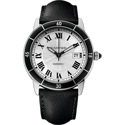 Cartier,Cartier - Ronde Croisiere Automatic - Stainless Steel - Watch Brands Direct