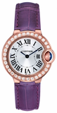 Cartier,Cartier - Ballon Bleu 28mm - Pink Gold - Watch Brands Direct