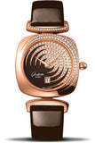 Glashutte Original,Glashutte Original - Ladies Collection - Pavonina Red Gold - Brown - Watch Brands Direct
