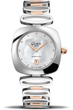 Glashutte Original,Glashutte Original - Ladies Collection - Pavonina Stainless Steel and Red Gold - Mother of Pearl - Watch Brands Direct
