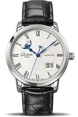Glashutte Original,Glashutte Original - Quintessentials - Senator Panorama Date - Moon Phases - Watch Brands Direct