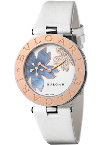 Bulgari,Bulgari - B.zero1 35 mm - Stainless Steel and Rose Gold - Watch Brands Direct