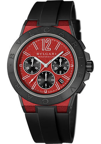 Bulgari - Diagono 42mm - Magnesium Chronograph - Black Ceramic