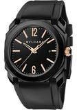 Bulgari - Octo Solotempo - Pink Gold and DLC Stainless Steel - Watch Brands Direct
 - 2