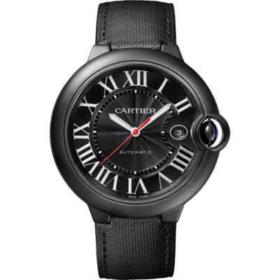 Cartier,Cartier - Ballon Bleu - Black PVD Stainless Steel - Watch Brands Direct