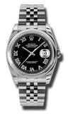 Rolex,Rolex - Datejust 36mm - Steel - Domed Bezel - Watch Brands Direct