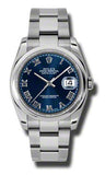 Rolex,Rolex - Datejust 36mm - Steel - Domed Bezel - Watch Brands Direct