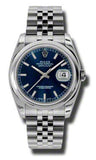 Rolex,Rolex - Datejust 36mm - Steel - Domed Bezel - Watch Brands Direct