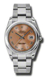 Rolex,Rolex - Datejust 36mm - Steel - Domed Bezel - Watch Brands Direct