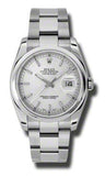 Rolex,Rolex - Datejust 36mm - Steel - Domed Bezel - Watch Brands Direct